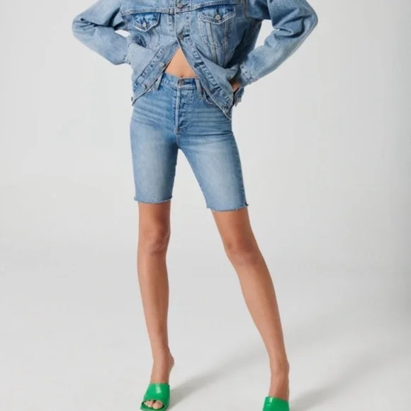 Denim Forum Bermuda Shorts - Picture 2 of 4